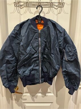 NWT Vintage Alpha Industries L-2B Flight Jacket Made USA Large